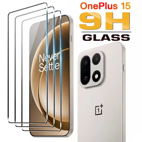1-3PCS HD Tempered Glass For OnePlus 15 15R ACE 6 6T Full Cover 9H Anti Scratch Screen Protector