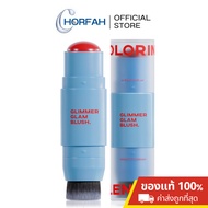 GALA Camille Glimmer Glam Blush Stick 2in1 6.7g There Is A Blend Brush Kala Balm Blush.