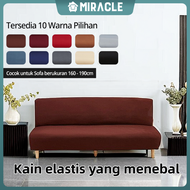MIRACLE SOFA COVER Sarung Sofa Bed Without Armrest Couch Covers Cover sofa bed lipat sarung kursi ruang tamu sofa （160-190cm） sarung sofa bed sarung kursi sarung kursi sofa bed
