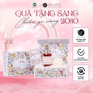 Sữa tắm trắng da cánh hoa hồng Damask 450ml và Sữa tắm trắng da làm sạch da toàn thân Niacinamide WE