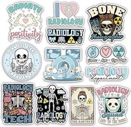 TODOLIA (12Pcs-3in) Rad Tech Sticker Pack, Radiology Xray Tech Sticker, Medical Worker Radiologist G