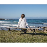 Camping Foldable Bed Aluminum Alloy Outdoor Camping Bed Portable Camping Bed Tent Bed Adjustable Lun