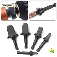 MERLYMALL 5pcs HVAC Tools Drill Bit Accessory Hexagonal Handle Spin Flaring Set