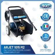ARJET 1015M2 2.5HP 120Bar ELECTRIC MOTOR DRIVEN (BELT DRIVEN TYPE) Italy High Pressure Cleaner Stand