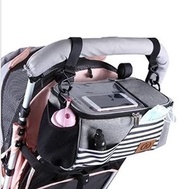 Others - 嬰兒車掛袋 多功能嬰兒車掛袋 汽車座椅掛袋 嬰兒床掛袋 嬰兒推車掛袋 BB床掛袋 多功能袋－灰色