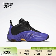 Reebok锐步官方男女鞋ANSWER艾弗森IVERSON图案中帮篮球鞋FY9691 G55119 中国码:42.5(27.5cm),US:9.5