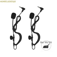 HOMECLEOESQX Football Referee Headset, 3.5mm Jack Ear-hanging Judger Headphone, Headset Accessories 