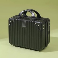 [Johor Seller] 14" Luggage Bag Portable Makeup Bag Hand Carry Cosmetic Bag Suitcase Travel Bag Make 