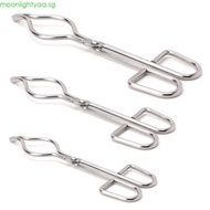 moonlightyaa Crucible Clamp Stainless Steel Crucible Clip Laboratory Folder Melting Plier Holder Cru
