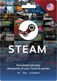 Steam Wallet Code Gift Card (USD)