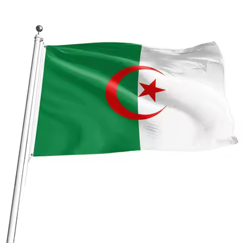 5 Pcs/lot Algeria National Flag 90x150cm Algeria Flag People's Democratic Republic of Algeria Nation