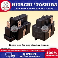 (3PIN) HITACHI / TOSHIBA REFRIGERATOR PTC RELAY PETI AIS RELAY PETI SEJUK H18205E H18816E