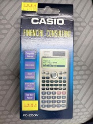 CASIO FC-200V 財務計算機