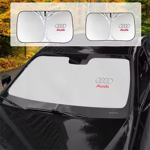 Car Windshield SunShade Sun Visor UV Protection Auto Accessories for Audi SPORT A4L A5 A6 A7 A8 A8L 