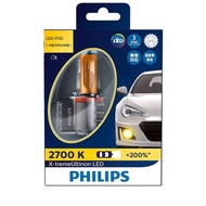PHILIPS H8 H11 H16 LED-FOG 2700K 黃光 霧燈 (頂級版)