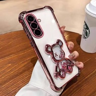 Express Delivery Bear Case For Samsung A17 A16 A55 A57 A37 A36 A56 S24FE S25FE A02S A03S A12 S24Ultr