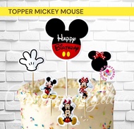 Topper MICKEY MOUSE / Topper Kue MICKEY MOUSE