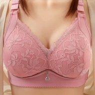 Lace Bra Big Size Bra Size 36-46 Cup B C Cotton Bra Wireless Bras No Iron Woman Innerwear