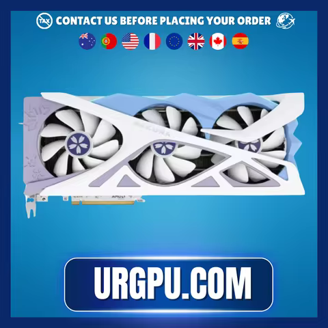 USED Yeston RX 7700XT 12G D6 / RX 7800XT 16G D6 Graphic Card Gaming GPU placa de video