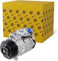 HELLA 8FK 366 200-291 Compressor, Air Conditioning - 7SBU17C - Swash Plate - 12V - R 134a - PAG 46-1