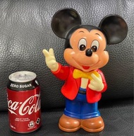 中古日本迪士尼米奇老鼠膠錢罌