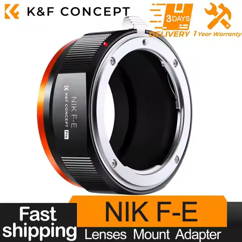 K&F Concept Nikon to Sony Adapter for Nikon AI F Mount Lens to E NEX Mount Mirrorless Cameras for So