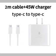 Ganve ชาร์จเร็วสุด for Samsung หัวชาร์จ 45W/25W PDหัวชาร์จ+สายชาร์จ หัวชาร์จเร็วซัมซุงของ type C Sup