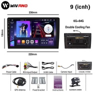 Ready stock🇲🇾Double Fan Android Player 6GB+64GB android car player 7/9/10 inch Car Multimedia MP5 Pl