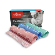 Hagen's V101 All-Purpose Kitchen Cloth (box x 25pcs) Red, Blue, Green