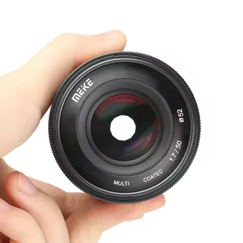 Meike 50mm F1.7 Large Aperture Lens for Portrait Landscape Photography E/Z/ L /X/M4/3 Mounts Full-Fr