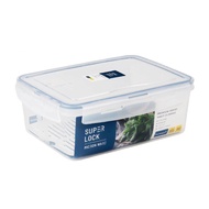 กล่องอาหารทรงเหลี่ยมฝาล็อค Super Lock JCP-6857