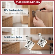 [MANGO] Slide Bolt Gate Latch Flip Safety Lo Easy Mount Anti-Corrosion Door Catch for Home Cabinet P