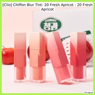 [Clio] Chiffon Blur Tint- 20 Fresh Apricot - 20 Fresh Apricot / Korean Chiffon Tint / Soft-Focus Fin