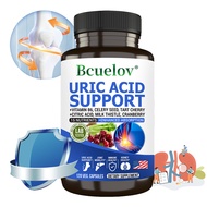 Bcuelov Uric Acid Support Supplement, Supports Normal Uric Acid Levels, Supports Joint Health, Suppo