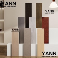 YANN1 Floor Tile Sticker, Wood Grain Self Adhesive Skirting Line, Home Decor Living Room Waterproof Windowsill Waist Line