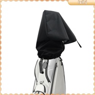 [Lslhj] Golf Bag Rain Hood Golf Bag Rain Protection Cover Waterproof Oxford Cloth, Sun Protection Men Women Black Golf Bag Rain Cover