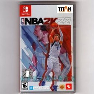 缺貨【NS原版片】☆ Switch NBA 2K22 ☆中文版全新品【台中星光電玩】