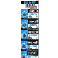 Vỉ 5 viên Pin đồng hồ Maxell SR616SW 321 SR616 chính hãng Japan