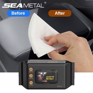 SEAMETAL Car Leather Cleaner Wipes Refurbishment Maintenance Car Seat Cleaning Interior Care Wet Wip