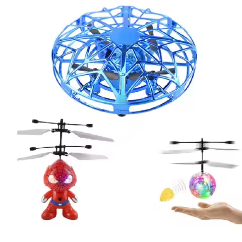 Mini drone RC drone UFO fly Helicopter UFO nfraed Hand Sensing Aircraft Electronic Model flying ball