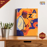 Wall Decor Wall Decoration Music Jazz Karaoke QQ1