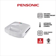 Pensonic Sandwich Toaster Stylish 2 Slide Toaster PST-9603