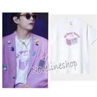 KATUN BTS Taehyung Ed Banger T-Shirt, Welding Vegas Concert, Front Only, WOMEN'S & MEN'S TOPS, COTTO