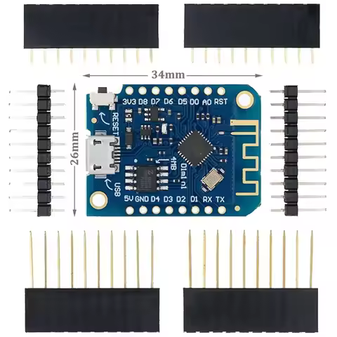 AITEXM D1 Mini V3.0.0 WIFI Internet of Things Development Board Based ESP8266 CH340 CH340G For Ardui