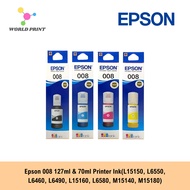Epson 008 127ml & 70ml Printer Ink
