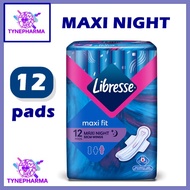 LIBRESSE MAXI NIGHT WING(12 pads)