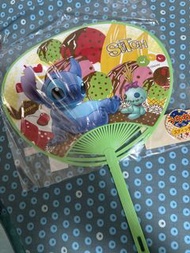 迪士尼史迪仔扇子