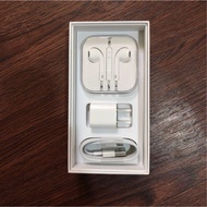 IPHONE 原廠 充電線 豆腐頭 耳機 original cable adapter headset charger earphones