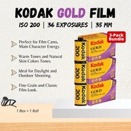 【Product Lab】Kodak 36 Exposure Film | Gold | ISO200 | 35mm Negative Film|C-41 Color Film