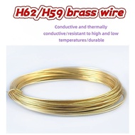 H62 Brass Wire Brass Rod Brass Wire Round Wire Copper Wire